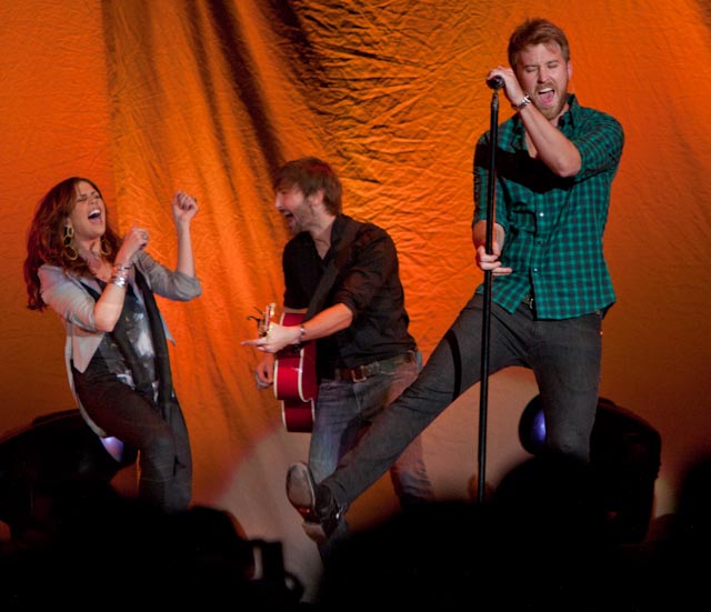 Archive photograph for Lady Antebellum and Tim McGraw