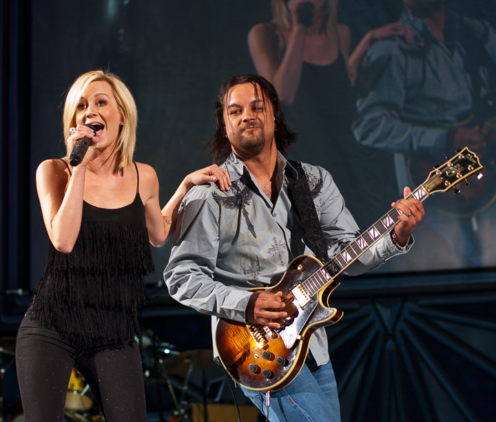 Archive photograph for Gloriana, Kellie Pickler and Taylor Swift Thursday, May 14th at the Spokane Arena