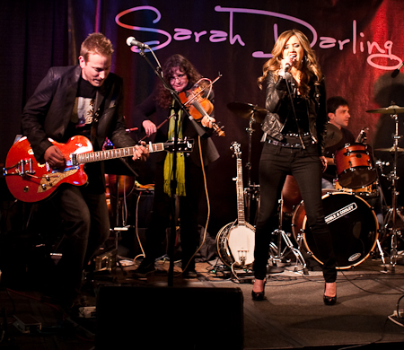 Archive photograph for Sarah Darling – CRS Stage – Renaissance Hotel Nashville Tennessee – Friday, February 26th