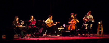 Archive photograph for Mark Eitzel and The Magnetic Fields on Sunday, February 21st at the Aladdin Theater