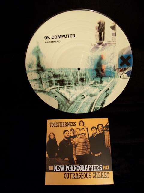Archive photograph for The Vinyl Vault: Radiohead and The New Pornographers