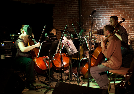 Archive photograph for Thao & The Get Down Stay Down, The Portland Cello Project, David Schultz