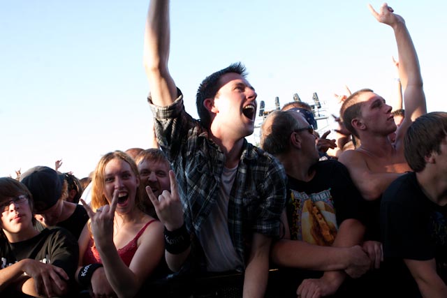 Archive photograph for Rock Hard at the Park 2011
