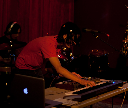Archive photograph for Please Draw In Me, Boy Eats Drum Machine, Electric City Football Camp