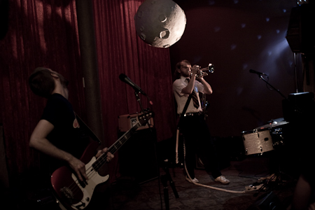 Archive photograph for Please Draw In Me, Boy Eats Drum Machine, Electric City Football Camp